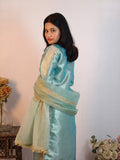Mint Blue Sharara Suit