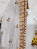 Chatapati Handcrafted Gharara Set in Pure Silk