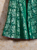 Uraib Sharara Set in Pure Banarasi Brocade with Zardozi