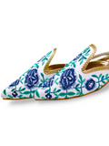 Buy Jutti – Handcrafted Floral Embroidered Jutti for Women | Elegant Ethnic Footwear
