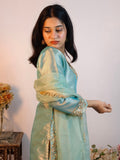 Elegant Mint Green Sharara Set – A Dreamy Blend of Grace & Sophistication