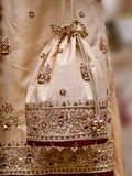 Chatapati Pure Silk Handcrafted Gharara with Dabka Zardozi