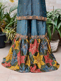 Star Chatapati Gharara in Pure Brocade for Weddings