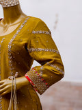 Chatapati Gharara for Mehendi – Upada Silk Designer Set