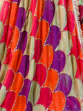 Lakhnavi Chatapati Gharara in Crepe & Upada Silk with Sequin