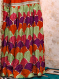 Lakhnavi Chatapati Gharara in Crepe & Upada Silk with Sequin