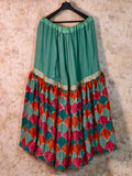 Lakhnavi Chatapati Gharara in Crepe & Upada Silk with Sequin