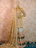 Lakhnavi Farshi Chatapati Gharara with Dabka Zardozi