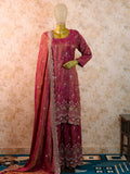 Designer Sharara Set – Tissue Silk with Pearl & Sequin Work