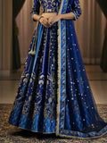 Chatapati Lehenga in Tafta Silk with Handcrafted Dabka Zardozi Work