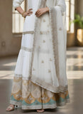 Chatapati Handcrafted Gharara Set in Pure Silk