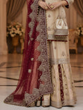 Chatapati Pure Silk Handcrafted Gharara with Dabka Zardozi